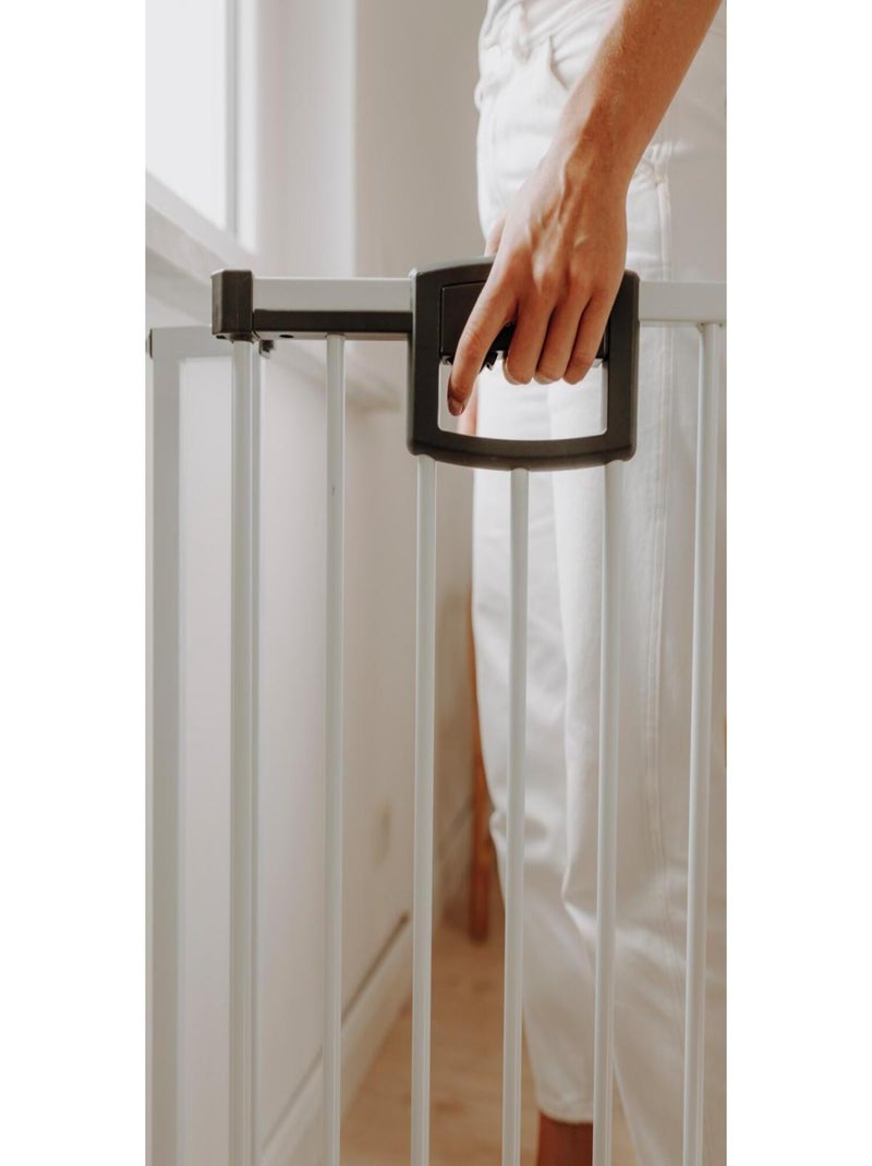 Barrière de porte à pression Easylock Plus métal  216,5 cm - 224,5 cm Blanc Blanc - Kiabi