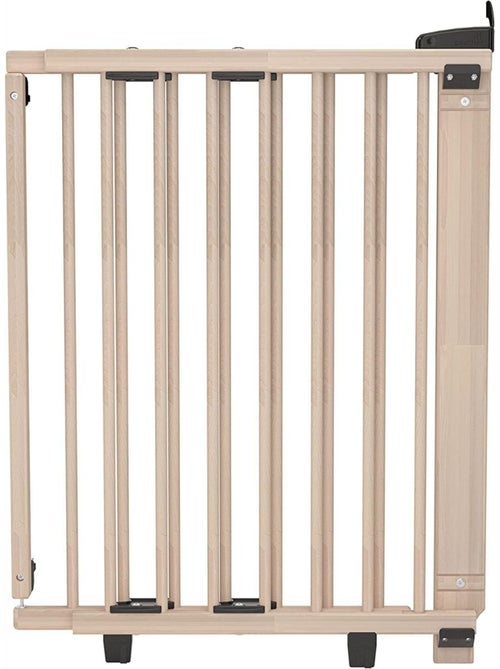 Barrière de porte pivotante en bois non traité - Kiabi