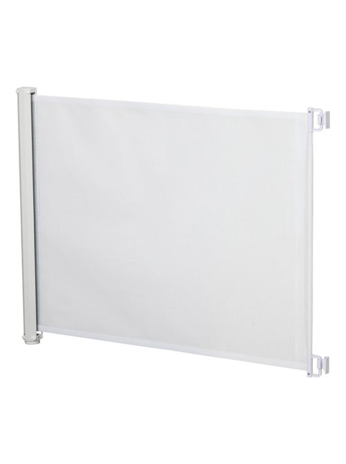 Barrière de sécurité 1,15L x 0,83H m métal blanc - Kiabi