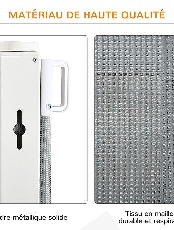 Barrière de sécurité 1,15L x 0,83H m métal teslin