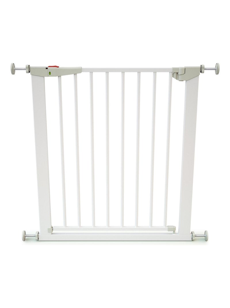 Barrière de sécurité bébé en acier MOBI Blanc - Kiabi