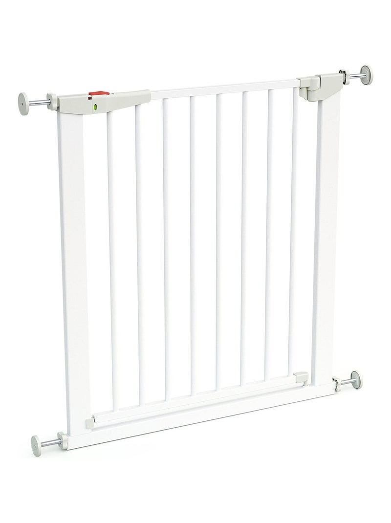 Barrière de sécurité bébé en acier mobi Blanc - Kiabi