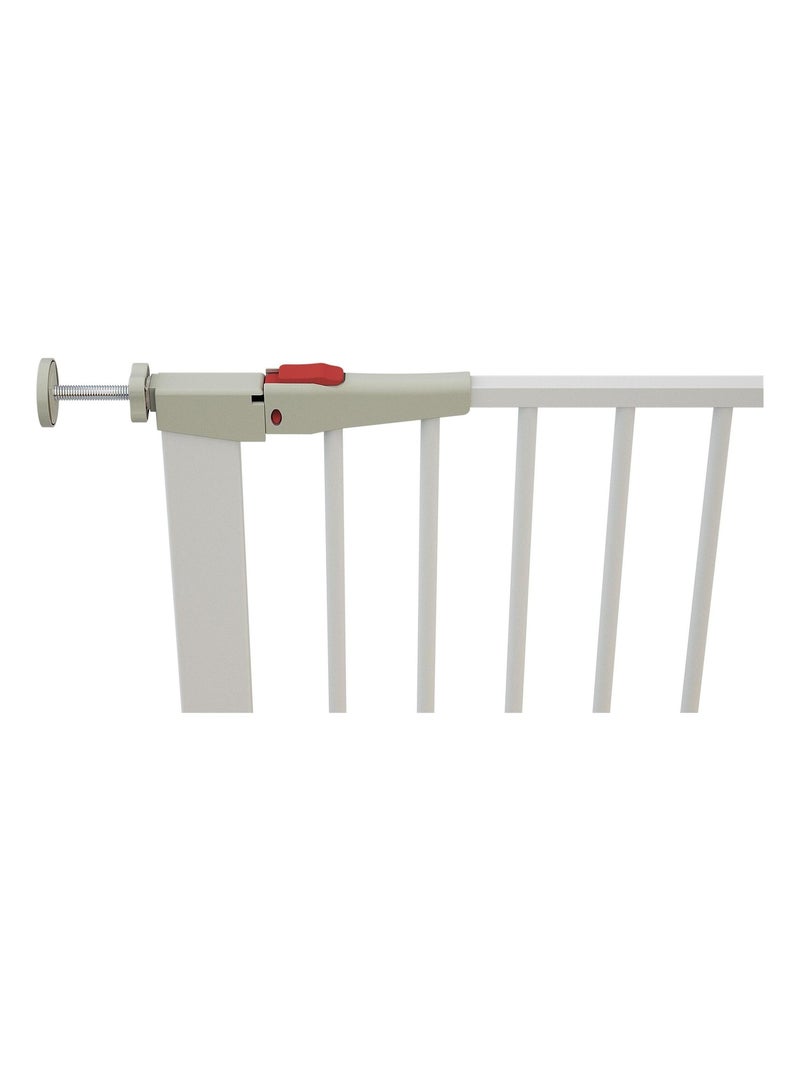 Barrière de sécurité bébé en acier mobi Blanc - Kiabi