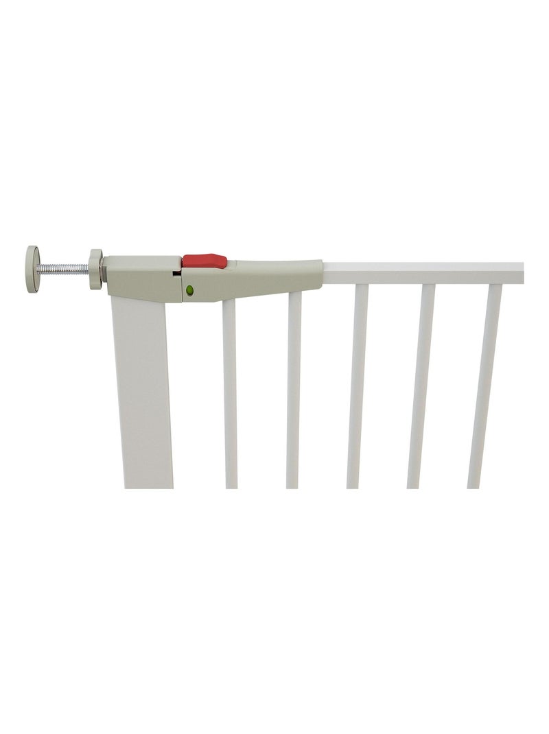 Barrière de sécurité bébé en acier mobi Blanc - Kiabi