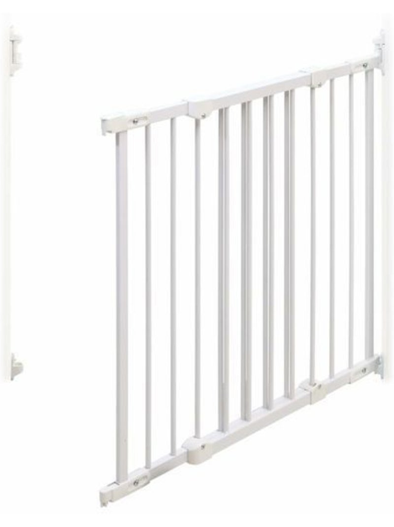 Barrière de sécurité bébé en acier nono Blanc - Kiabi