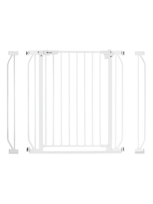 Barrière de sécurité bébé LIONELO Truus Slim - 75-105 cm - Fixation par pression - Sans perçage - Kiabi
