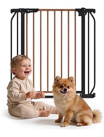 Barrière de sécurité bébé LIONELO Truus Slim - 75-105 cm - Fixation par pression - Sans perçage