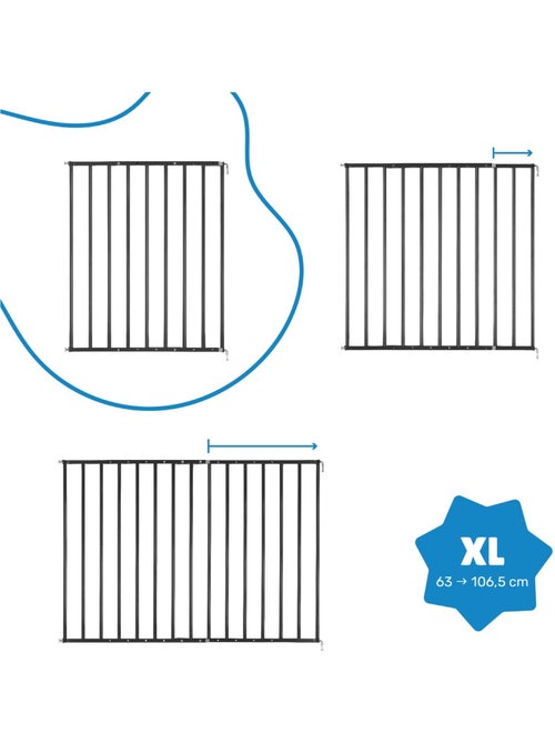 Barrière de sécurité bébé Safe & Protect XL - Noir 'Babymoov' - Kiabi