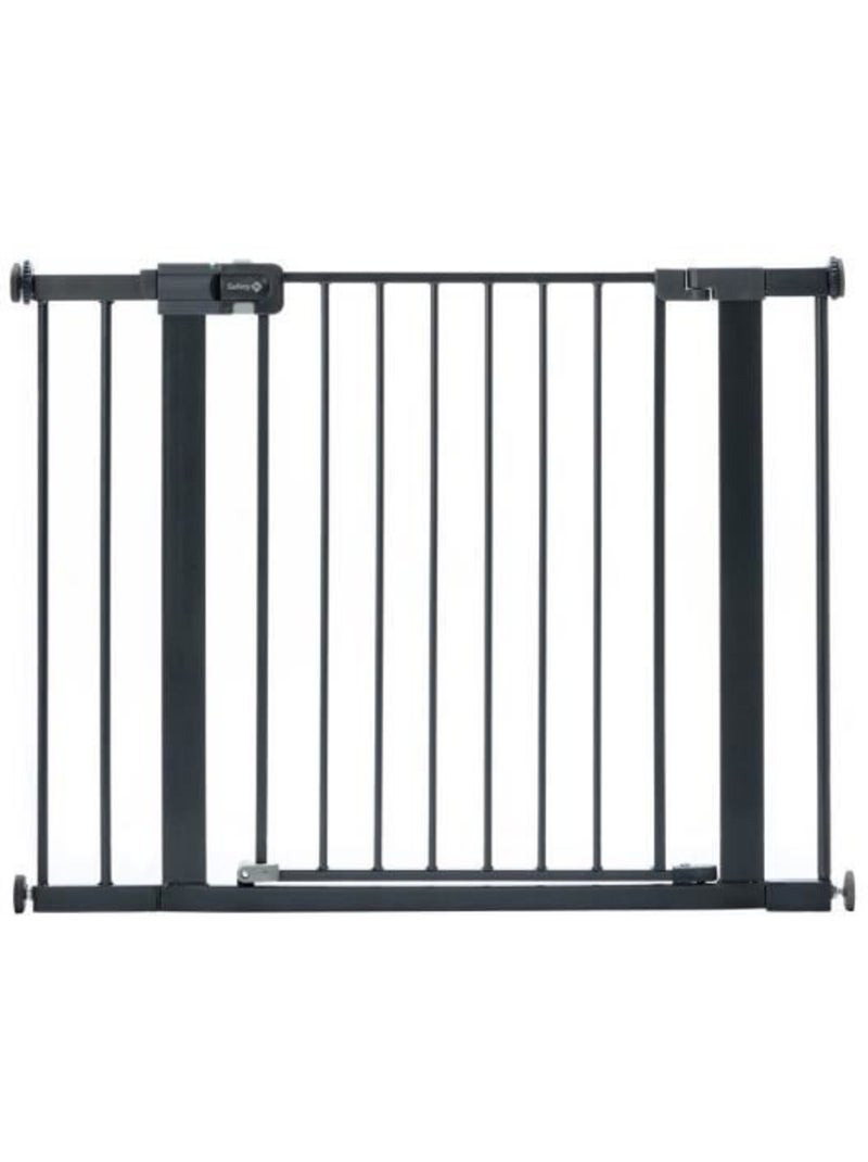 Barrière de sécurité enfant en métal 73-80 cm - - Safety 1st Noir - Kiabi