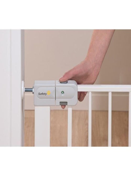 Barrière de sécurité enfant en métal blanc - - Safety 1st - Kiabi