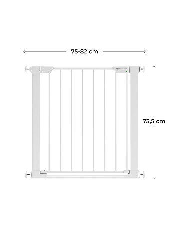 Barrière de sécurité enfant pliable avec système verrou