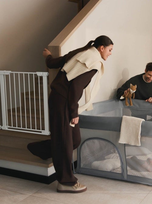 Barrière de sécurité enfant pliable avec système verrou - Kiabi