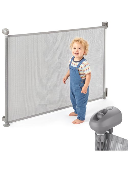 Barrière de sécurité enroulable enfant moby-system stairsafe 140 cm - Kiabi Barrière de sécurité enroulable enfant moby-system stairsafe 140 cm - Kiabi