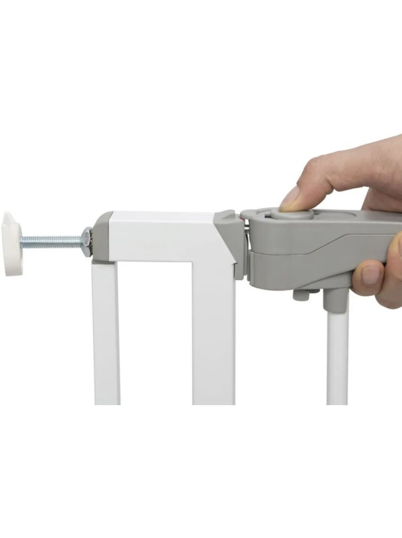 Barrière de sécurité escalier extensible bois - 93 à 135 cm Blanc - Kiabi
