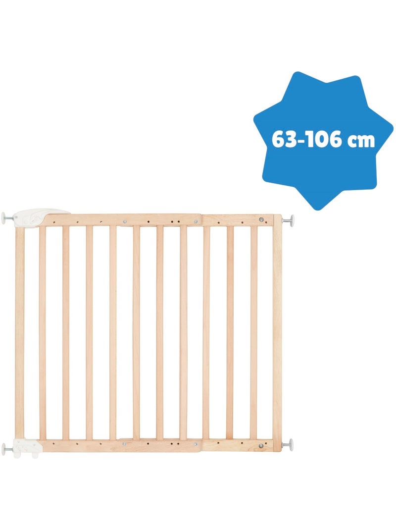 Barrière De Sécurité Extensible Deco Pop 'Badabulle' Marron - Kiabi