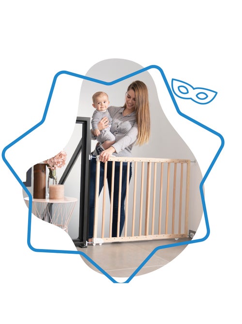 Barrière De Sécurité Extensible Deco Pop 'Badabulle' - Kiabi Barrière De Sécurité Extensible Deco Pop 'Badabulle' - Kiabi