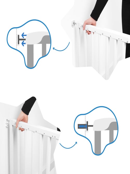 Barrière De Sécurité Extensible Deco Pop 'Badabulle' - Kiabi