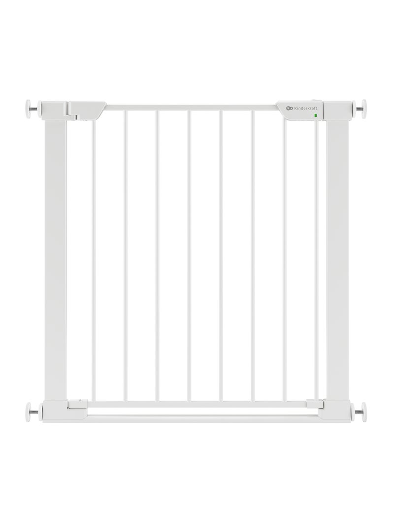 Barrière de sécurité Kinderkraft SAFE SNAP sans perçage, double verrouillage et largeur réglable Blanc - Kiabi
