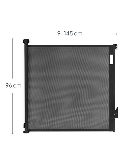Barrière de sécurité rétractable - LIONELO Thea - 85 x 140 cm - Pas de seuil - Kiabi