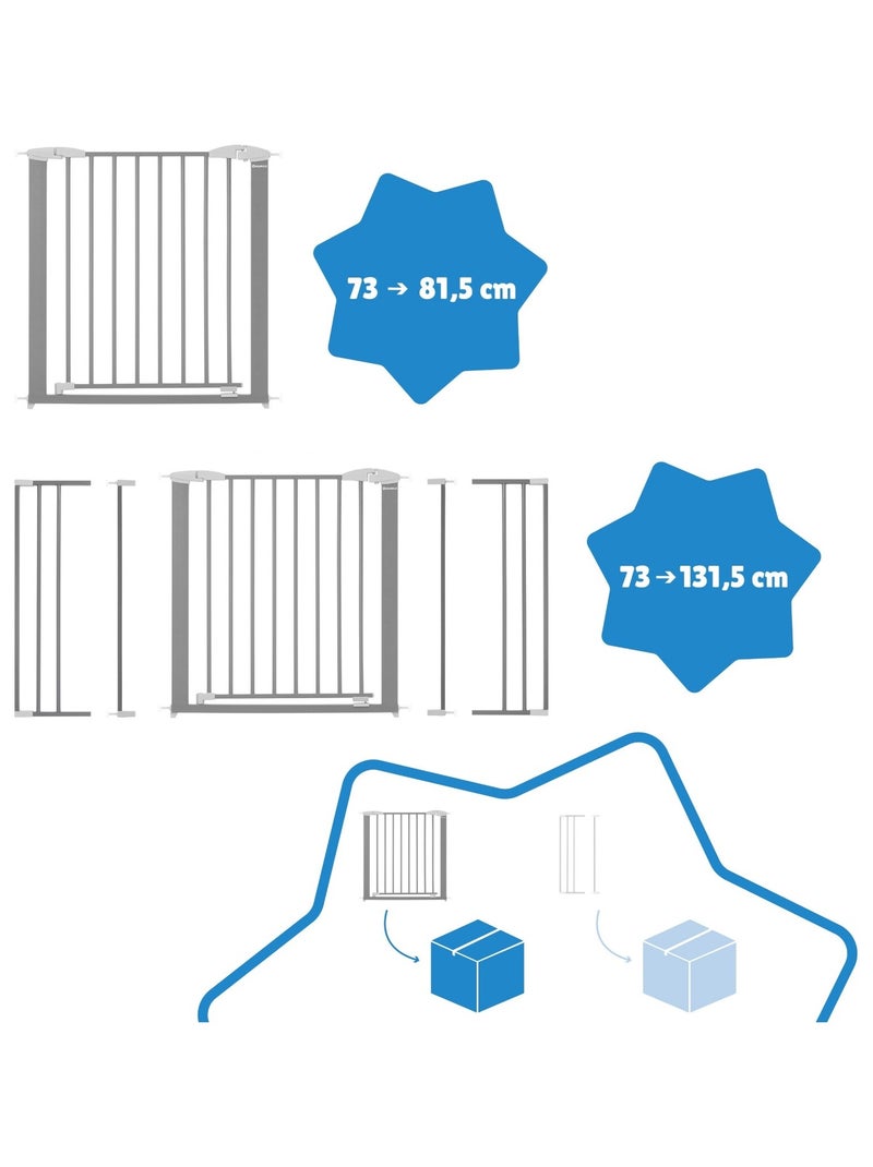 Barrière De Sécurité safe And Lock 'Badabulle' Gris - Kiabi