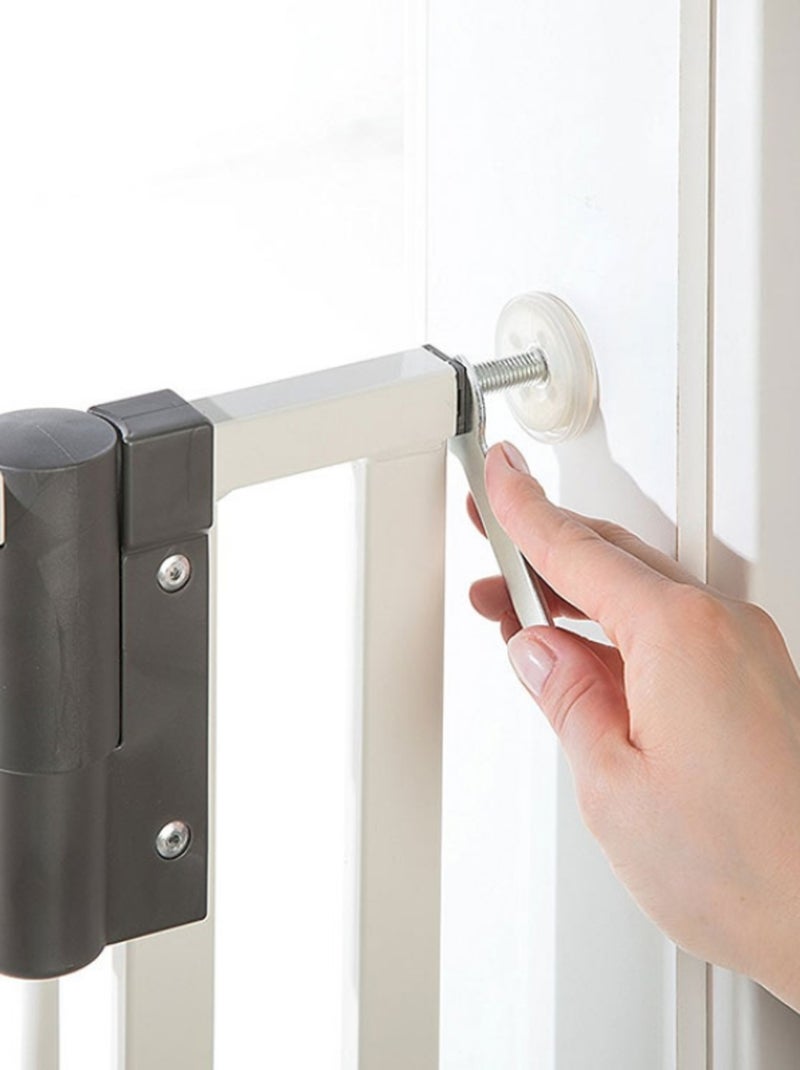 Barrière Easy Lock Plus (80 À 88 Cm) Blanc - Kiabi
