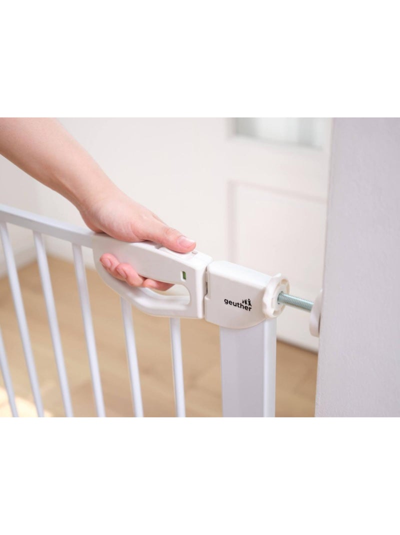 Barrière sécurité easylock flatstep 111 cm - 118 cm Blanc - Kiabi