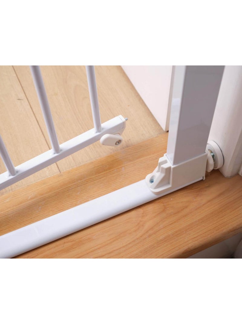 Barrière sécurité easylock flatstep 69 cm - 76 cm Blanc - Kiabi