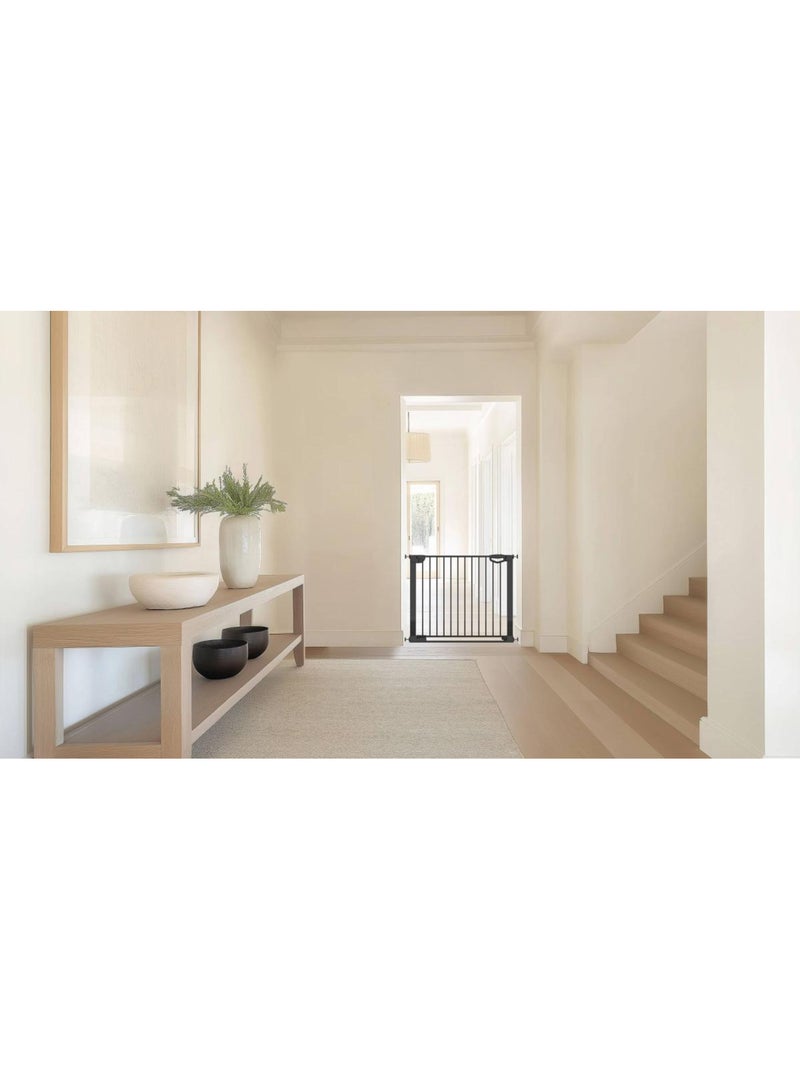 Barrière sécurité easylock flatstep 90 cm - 97 cm Noir - Kiabi