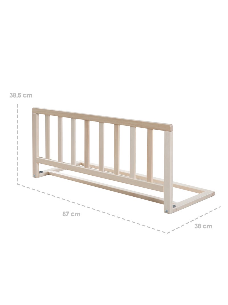 Barri?re de lit enfant en bois massif - Protection anti-chute 'Roba' Bois naturel - Kiabi