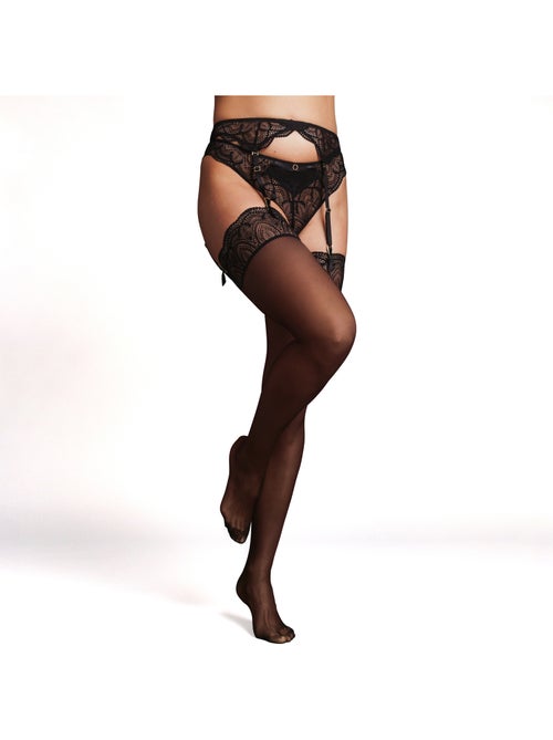 Bas autofixants 20 deniers inouie - rougegorge lingerie - Kiabi Bas autofixants 20 deniers inouie - rougegorge lingerie - Kiabi