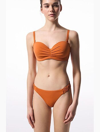 Bas de bikini à détail macramé penti