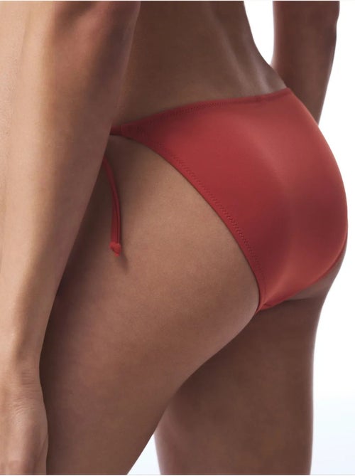 Bas de bikini à nouer sur les côtés, taille basse penti - Kiabi Bas de bikini à nouer sur les côtés, taille basse penti - Kiabi