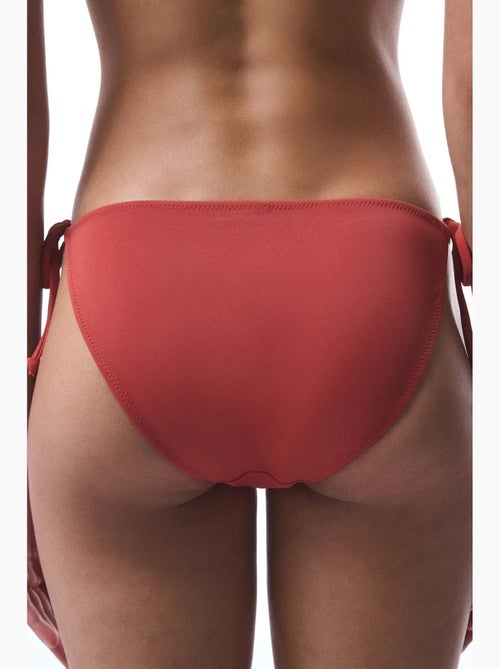Bas de bikini à nouer sur les côtés, taille basse penti - Kiabi Bas de bikini à nouer sur les côtés, taille basse penti - Kiabi
