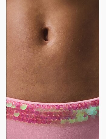 Bas de bikini à paillettes penti