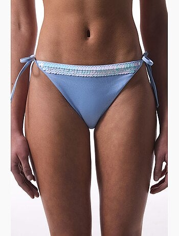 Bas de bikini à sequins penti