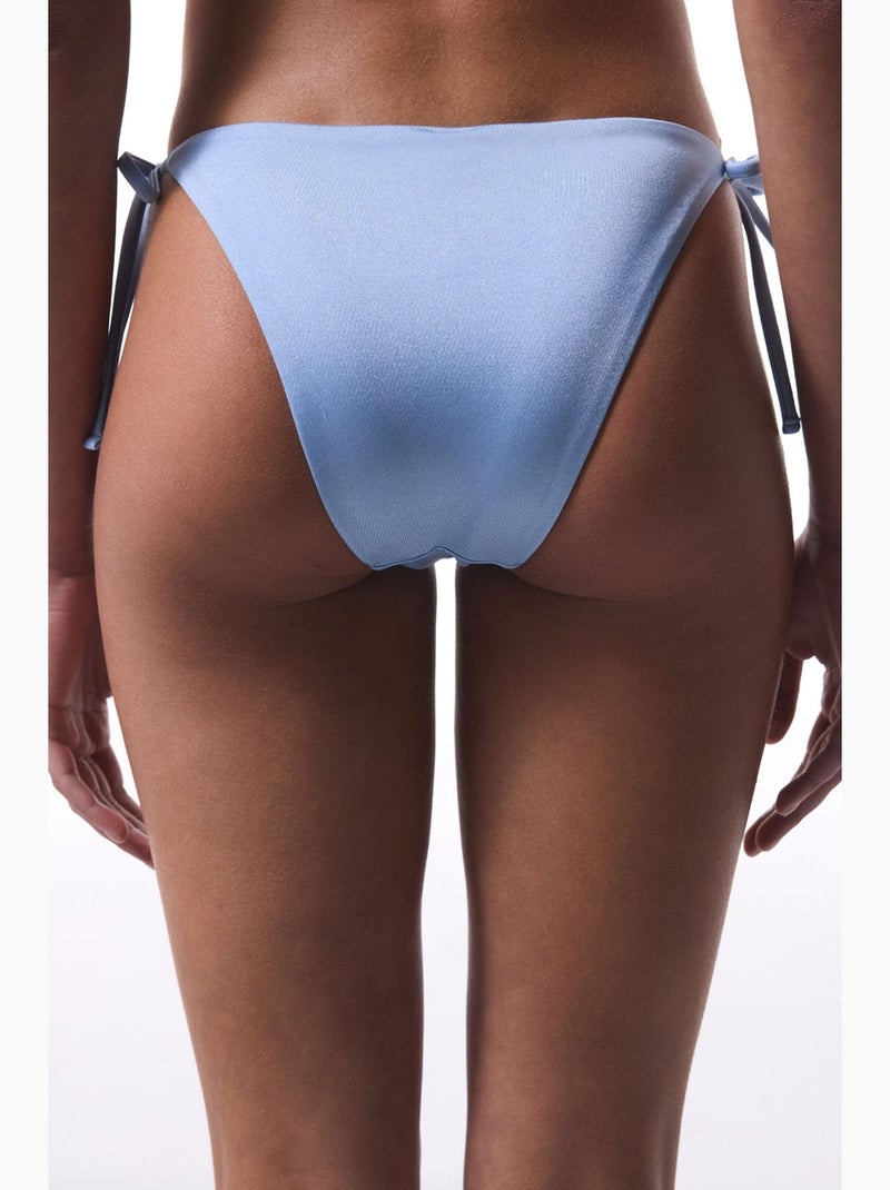 Bas de bikini à sequins penti Bleu ciel - Kiabi