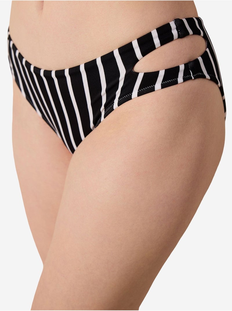 Bas de bikini albany cut penti Noir - Kiabi
