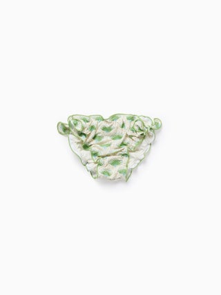 Bas de Bikini avec Motif et Volants