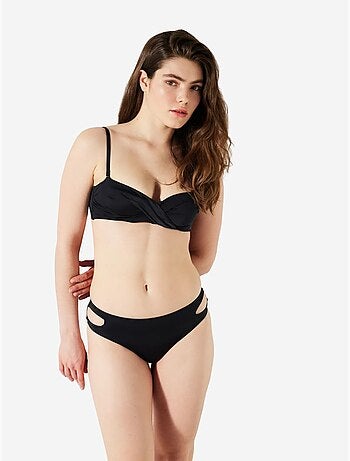 Bas de bikini basic à détail découpé penti