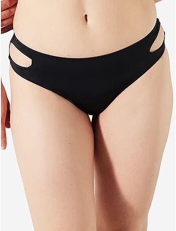 Bas de bikini basic à détail découpé penti