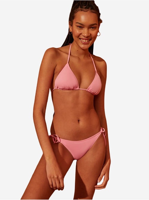 Bas de bikini basic à nouer penti - Kiabi Bas de bikini basic à nouer penti - Kiabi
