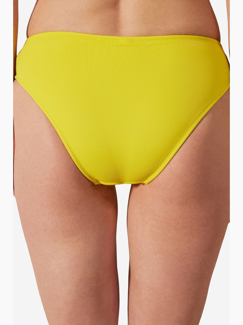 Bas de bikini basic cut penti Jaune citron - Kiabi