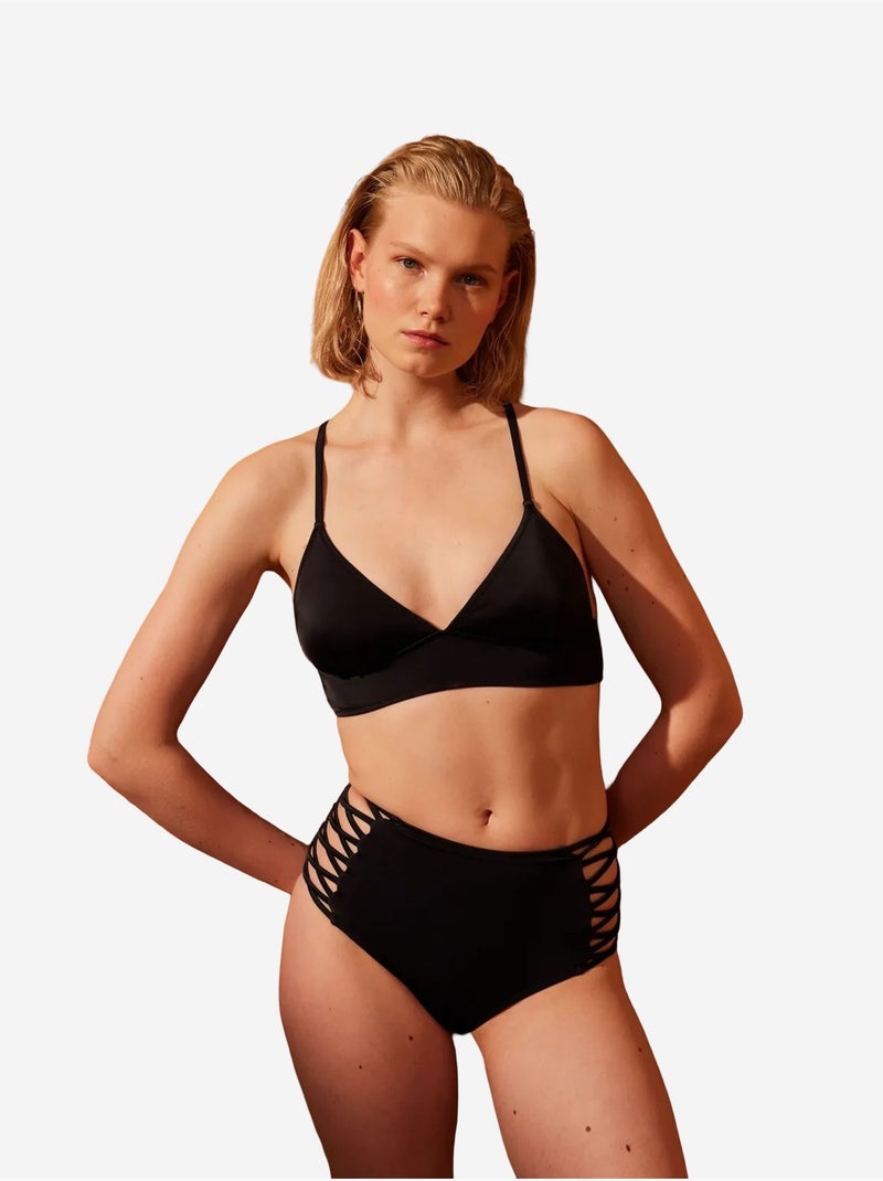 Bas de bikini basic high fashion penti Noir - Kiabi