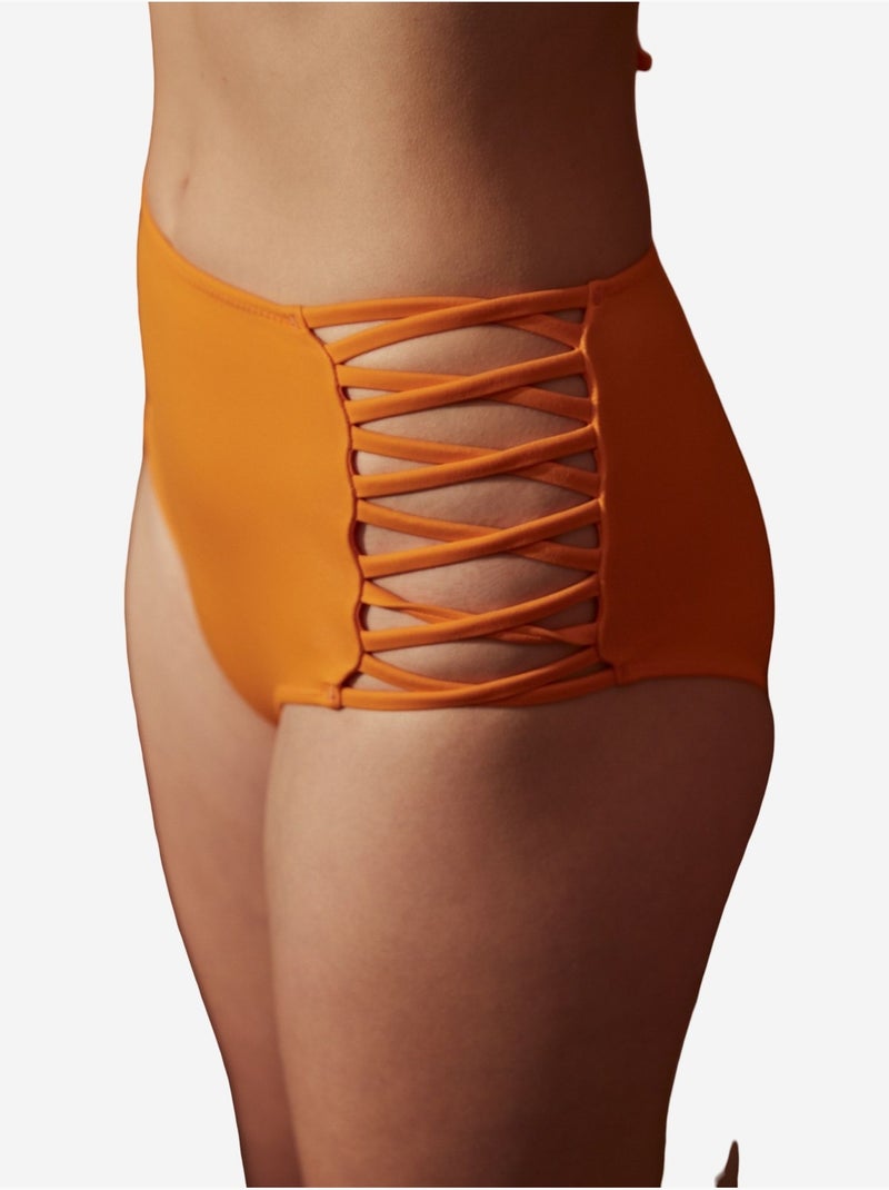 Bas de bikini basic high fashion penti Orange - Kiabi