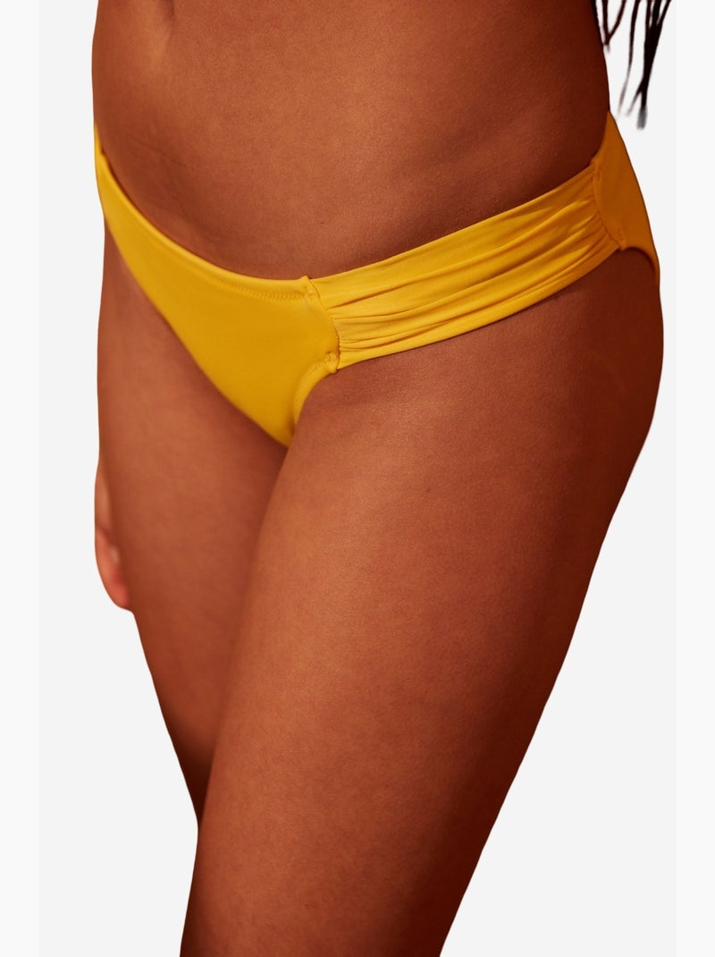 Bas de bikini basic hipkini penti Jaune citron - Kiabi