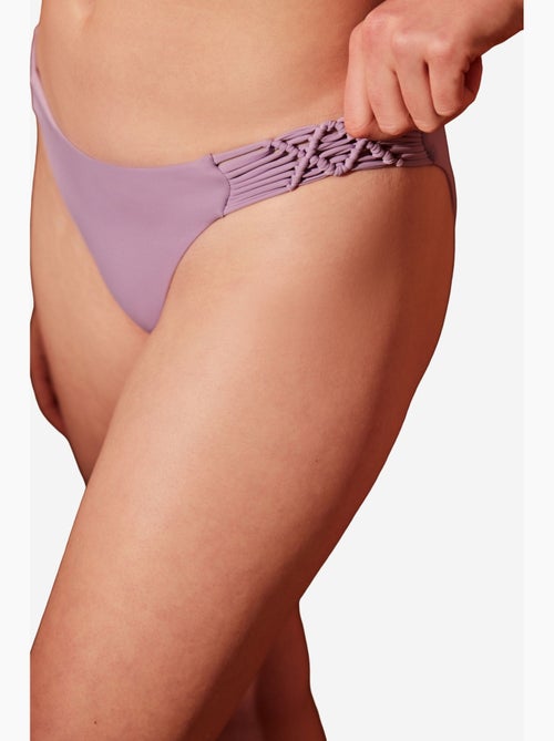 Bas de bikini basic macrame penti - Kiabi Bas de bikini basic macrame penti - Kiabi