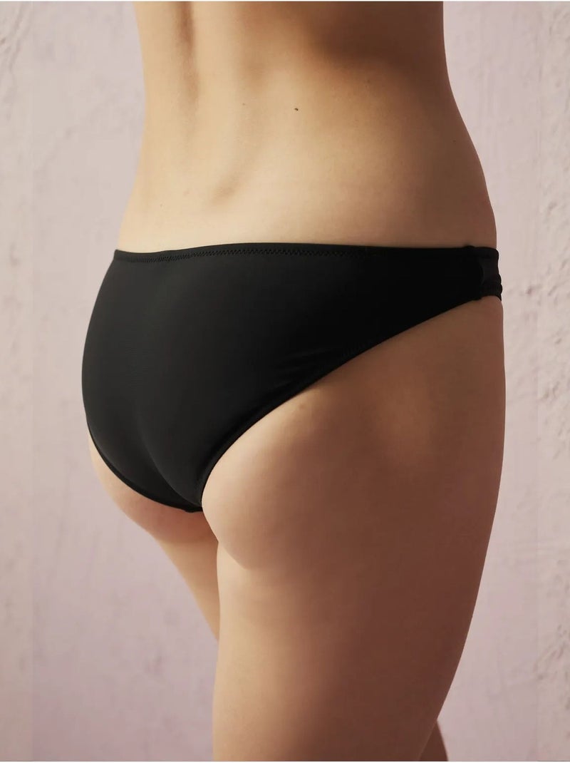 Bas de bikini basic penti Noir - Kiabi