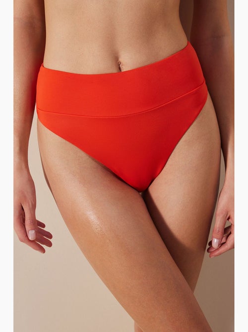 Bas de bikini basic super high leg penti - Kiabi