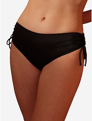 Bas de bikini basic taille haute à nouer penti