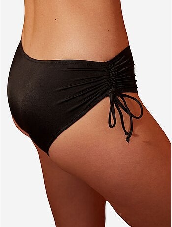 Bas de bikini basic taille haute à nouer penti